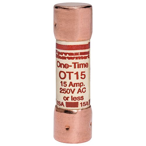 OT15 - Fuse Amp-Trap® 250V 15A Fast-Acting Class K5 OT Series